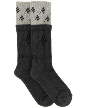 The Attico Calze Double Layer - Nero