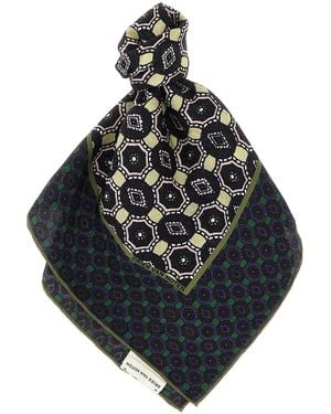 Dries Van Noten Silk Scarf - Black