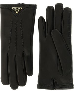 Prada Nappa Gloves - Black