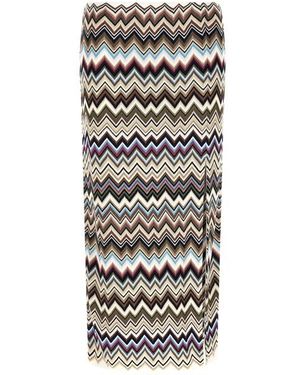 Missoni Gonna 'Chevron' - Nero