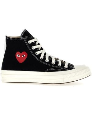 COMME DES GARÇONS PLAY Comme Des Garçons Trainers Play X Converse - White