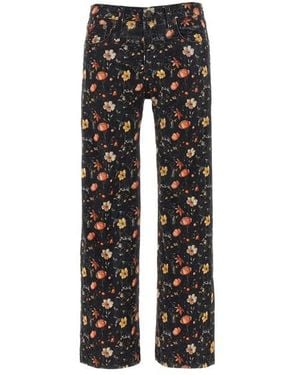R13 Jeans 'Joan Kick Flare' - Nero