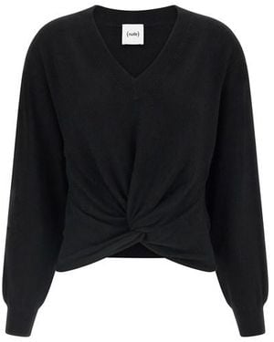 Nude Maglione Nodo - Nero