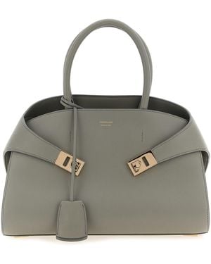 Ferragamo 'hug (m)' Handbag - Metallic