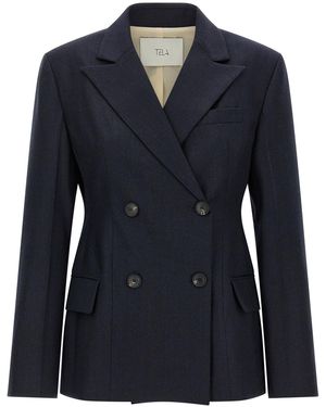 Tela 'florence' Blazer - Blue