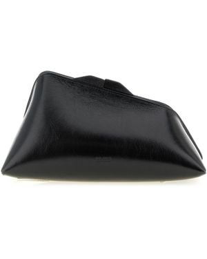 The Attico '8.30 Pm' Oversize Clutch - Black