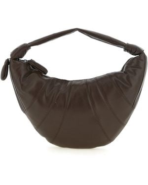 Lemaire 'fortune Croissant' Shoulder Bag - Brown