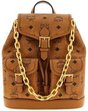 MCM Mini-Rucksack "Aren" - Braun