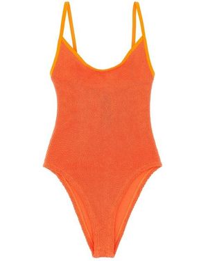 Hunza G 'Pamela Swim' Swimsuit One Piece - Arancione