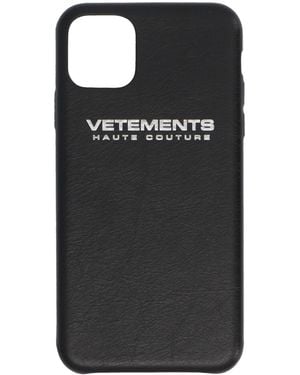 Vetements Handyhülle Für I-Phone 11 Pro Max Mit Logo - Schwarz