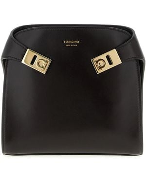 Ferragamo 'hug Bb S' Belt Bag - Black