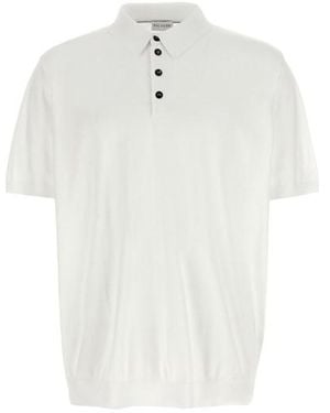 Pal Zileri Cotton Polo Shirt - White