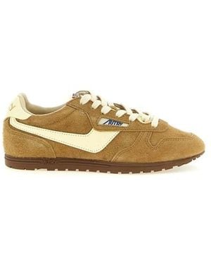 Autry Sneaker 'Windspin Low' - Marrone