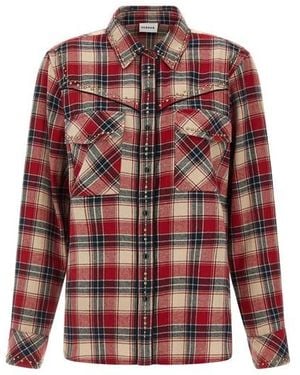 P.A.R.O.S.H. Camicia 'Cowboy' - Rosso