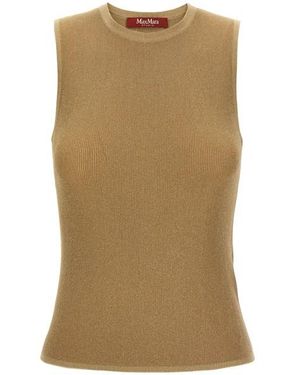 Max Mara Top 'Mstsante' - Neutro