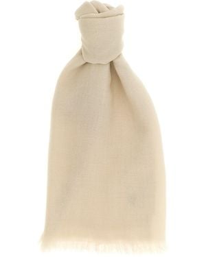 Brunello Cucinelli Schal Aus Seidenkaschmir - Natur