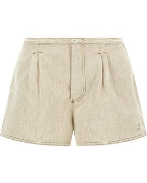 Jacquemus 'le Short De-nimes Amelo' Shorts - Natural