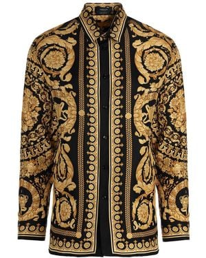 Versace Barocco Silk Shirt - Multicolour