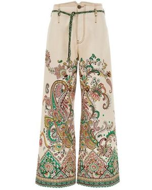 Etro Jeans Paisley - Bianco