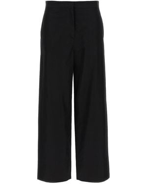 TOTEME Trousers 'Twisted Seam' - Black