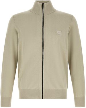 BOSS Cardigan "Kanozip_S" - Natur