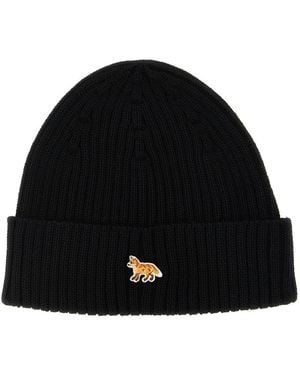 Maison Kitsuné Berretto 'Baby Fox' - Nero