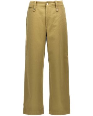 Burberry Cotton Trousers - Green