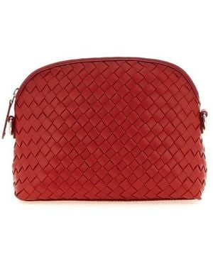 Dragon Diffusion Pochette 'Fellini Chunky' Con Tracolla - Rosso