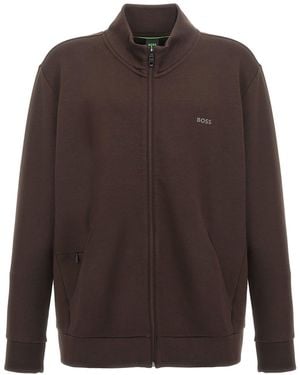 BOSS 'skaz' Sweatshirt - Brown