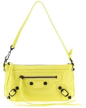 Balenciaga Borsa A Spalla 'Le City Pouch' - Giallo