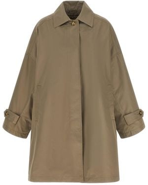 TOTEME 'car Coat' Coat - Natural