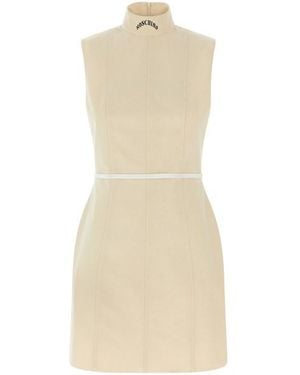 Moschino Abito Tela Grezza - Neutro