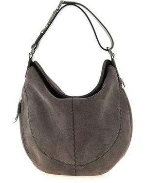 Lemaire 'quiver Clip' Shoulder Bag - Grey