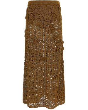 Pinko 'anthemis' Skirt - Natural
