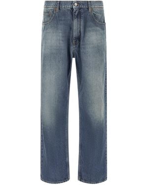 MM6 by Maison Margiela Straight Leg Jeans - Blue
