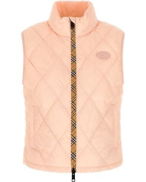 Burberry 'cheswick' Vest - Pink
