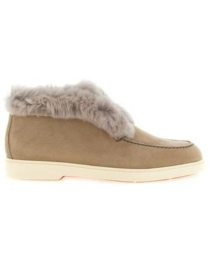 Santoni Stivaletto 'Desert' - Marrone