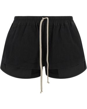 Rick Owens 'fog Boxers' Shorts - Black