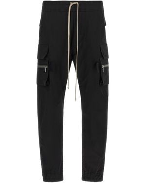 Rick Owens 'mastodon Cargo' Trousers - Black