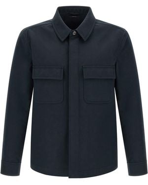 Tom Ford Twill Overshirt - Blue