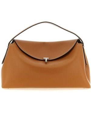 TOTEME Borsa A Mano Con Chiusura T-Lock - Marrone