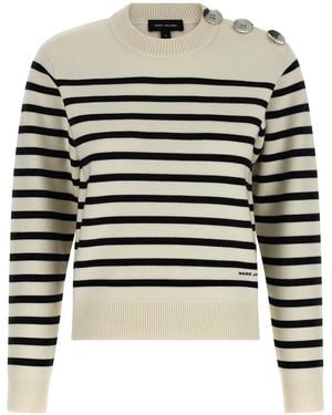 Marc Jacobs Pullover "Breton Stripe" - Schwarz