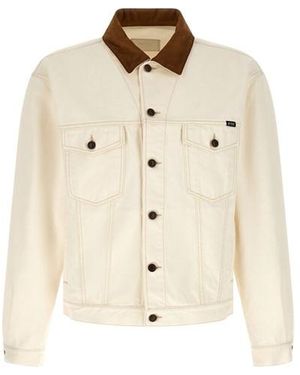 Prada Giacca Denim - Neutro