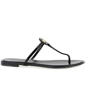 Tory Burch 'mini Miller Jelly' Sandals - Black