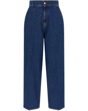 Alberta Ferretti 'iriscut' Jeans - Blue