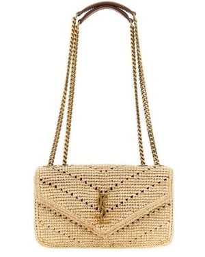 Saint Laurent Borsa Loulou Piccola - Metallizzato