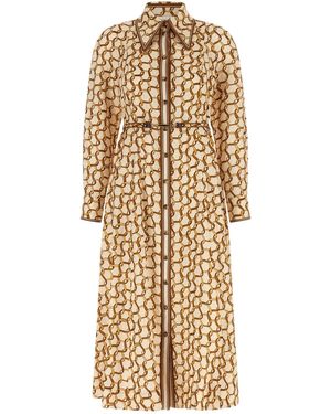 Zimmermann Chemisier Dress - Natural