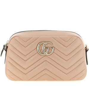 Gucci 'Gg Marmont' Small Crossbody Bag - Multicolour