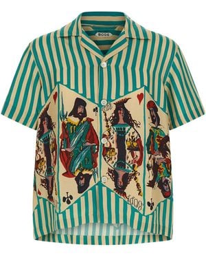 Bode 'royals' Shirt - Green