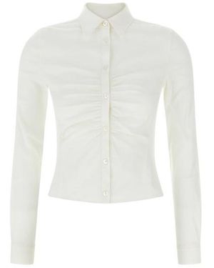 Balenciaga Curling Shirt - White